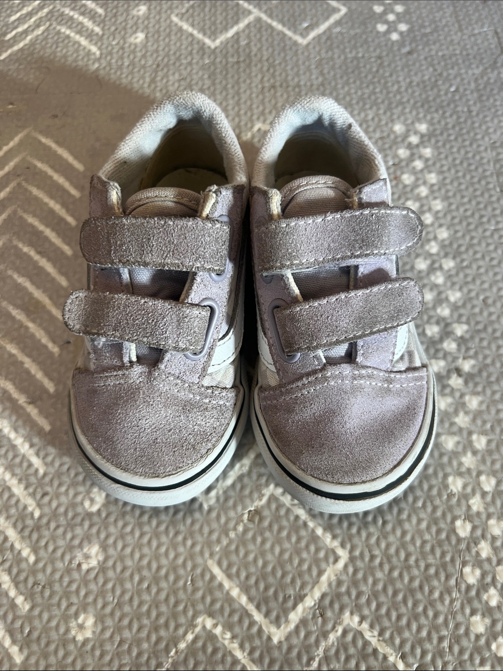 Toddler Vans- light purple- size 6